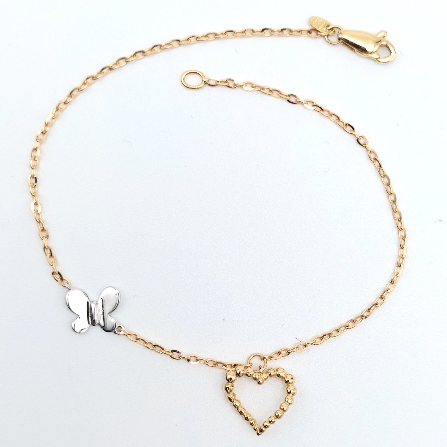 Bracciale con elemento centrale pendente da Donna in Oro 18 KT.BR-D-ORO028.