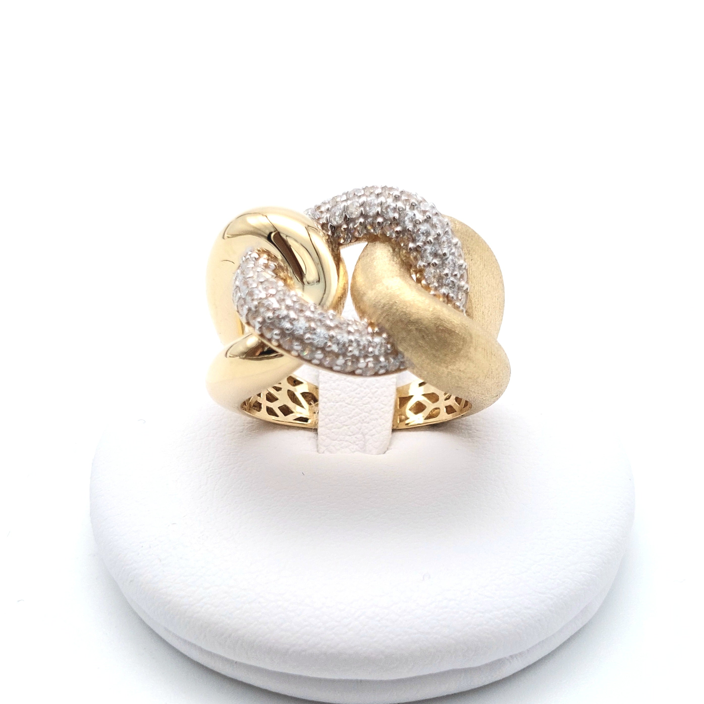 Anello hot sale grumetta oro