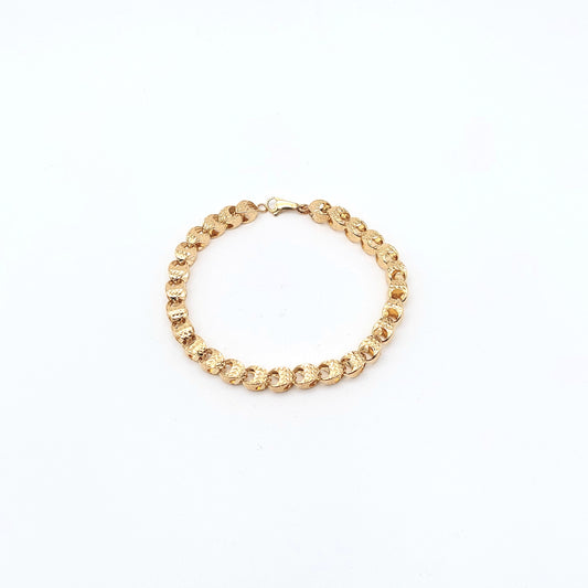 Bracciale da Donna Diva Square in Oro Giallo 18 kt. BR-D-ORO001.