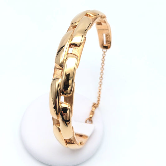 Bracciale Rigido da Donna in oro giallo 18 kt. BR-D-ORO018.